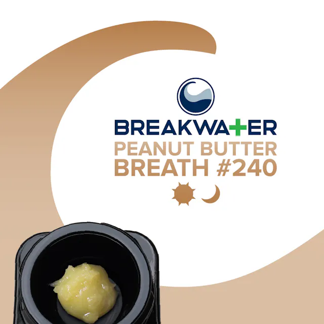 Breakwater Live Hash Rosin Peanut Butter Breath #240 .5g (hybrid, live rosin)