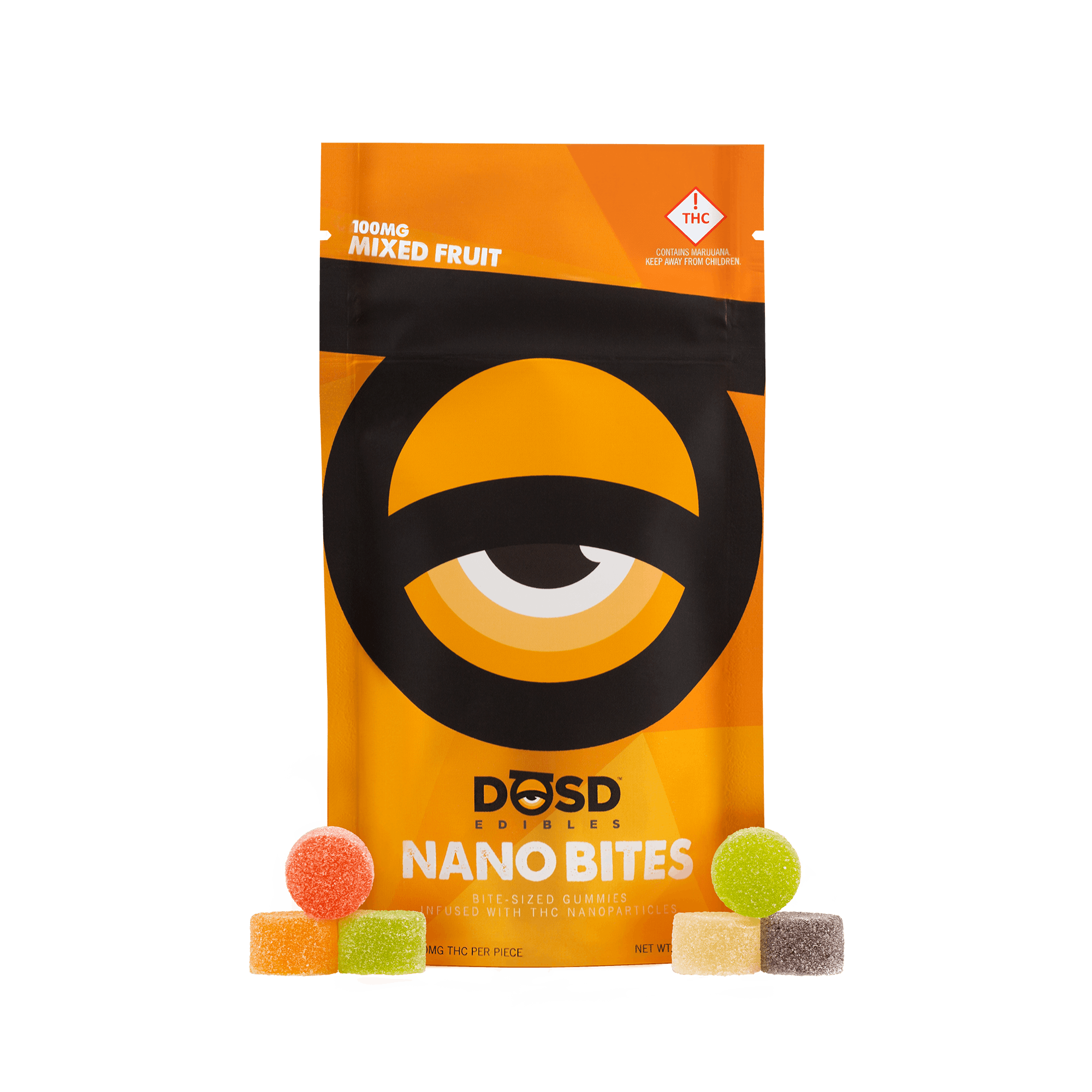 Photo of DOSD – Nano Bites – Mixed Fruit (H) 100mg