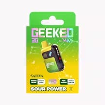 Geeked By MKX - 3g Disposable - Sour Power - Sativa | Grand Rapids, MI  Dispensary | My Dispensary