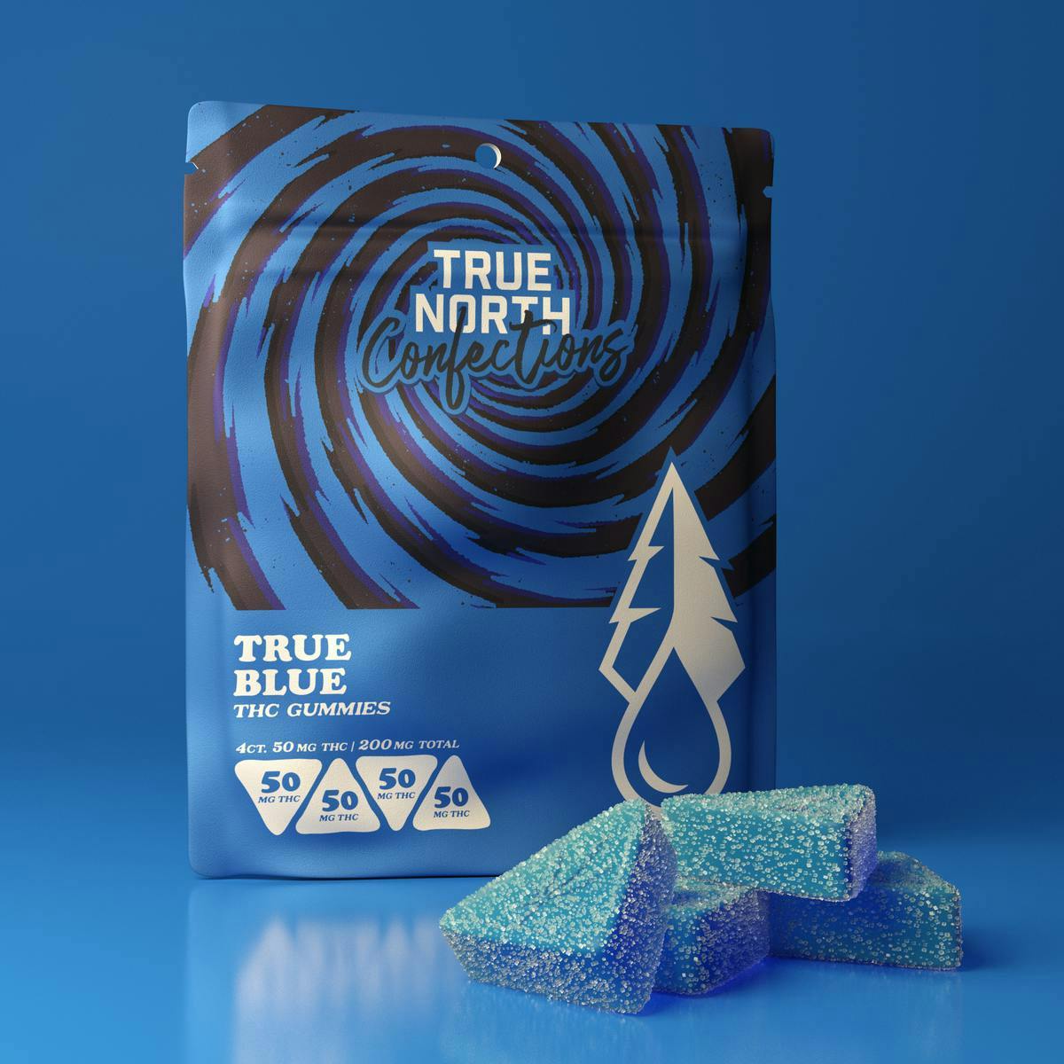True North - 200mg Gummies - True Blue
