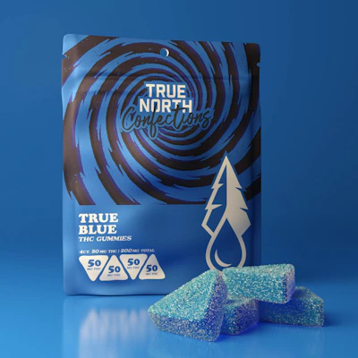 True North - 200mg Gummies - True Blue Razz