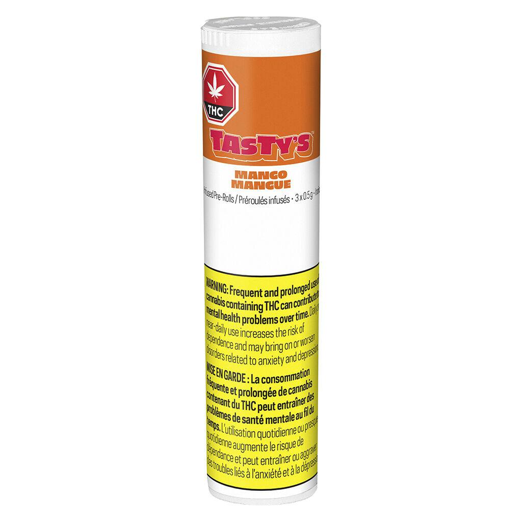 Tasty's - mango infused pre-roll - 3x0. 5g