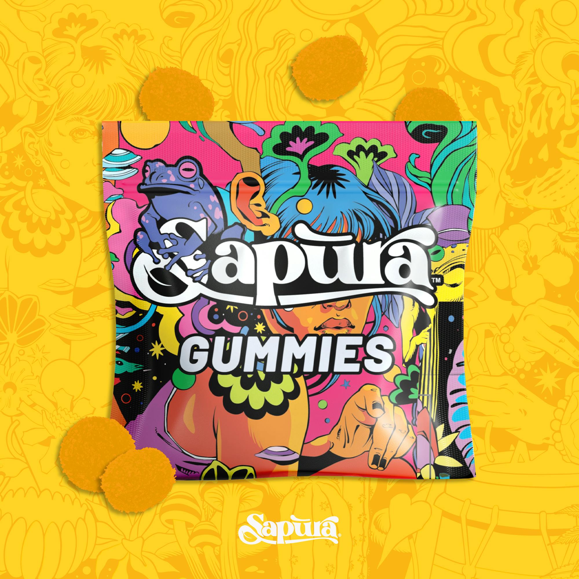 Product Sapura | Mango Tango | Gummies | 100mg