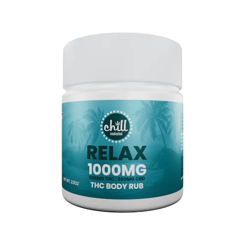 Relax Body Rub I 500mg THC : 500mg CBD-1
