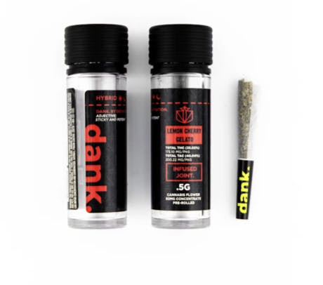 Preroll | Dank | Lemon Cherry Gelato | Infused l 0.5g