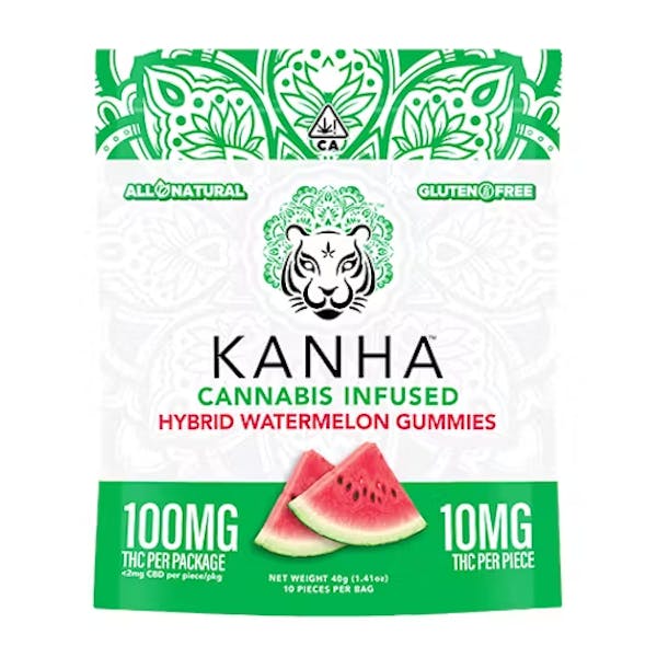 Watermelon | 100mg | Gummies | KANHA