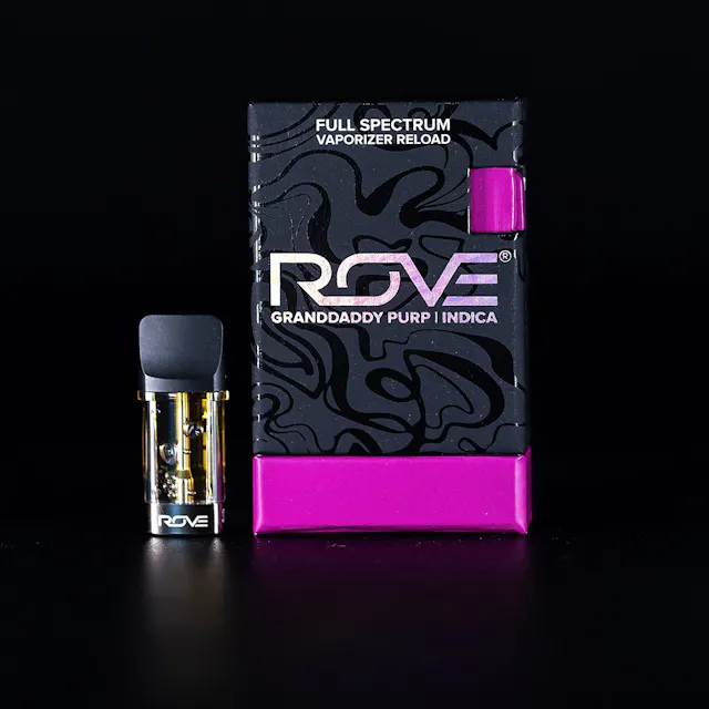 Rove Reload Pod Live Resin Diamond Grandaddy Purp 1g (indica, pods)
