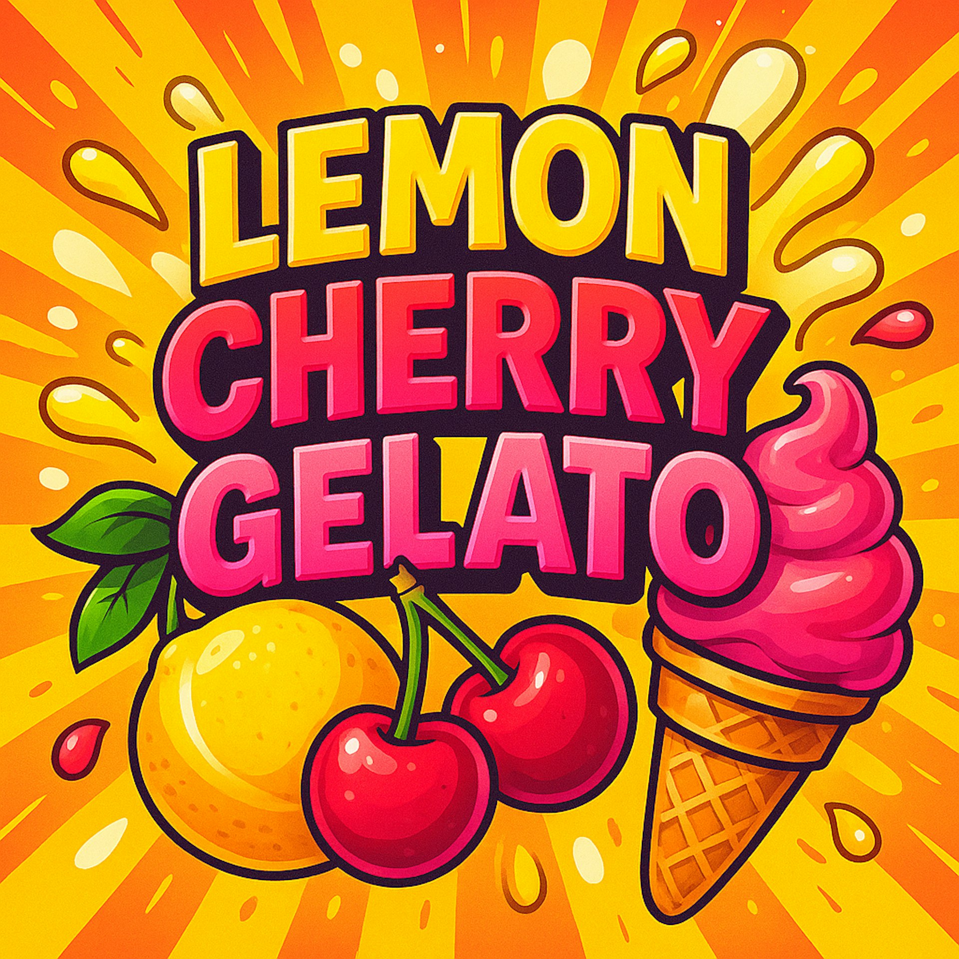 Green MI - Lemon Cherry Gelato - Buds