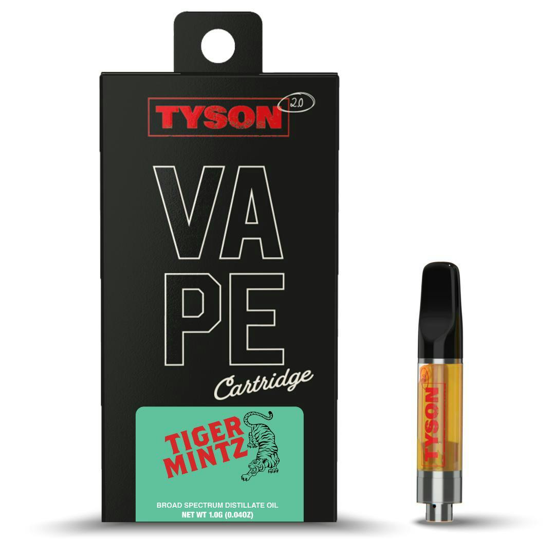 Product: Tyson 2.0 | Tiger Mintz | Vape Cart | 1g | Hybrid