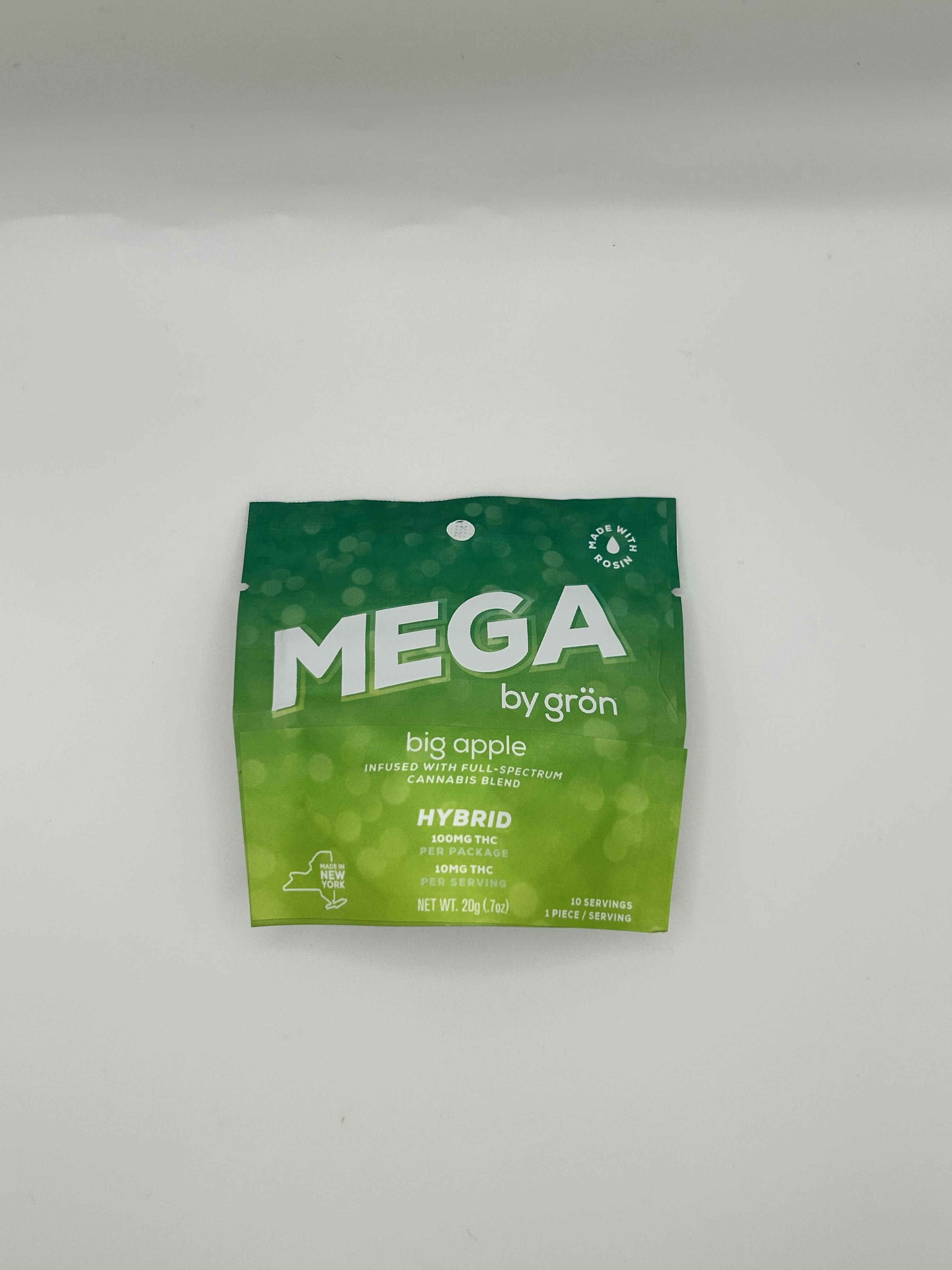 Photo of Grön THC Big Apple Mega Pearl – Hybrid