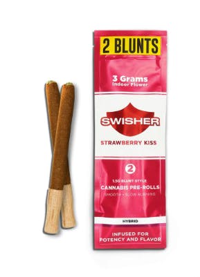 Swisher SWISHER | STRAWBERRY KISS | INFUSED BLUNTS | 2 x 3G | HYBRID — PRE_ROLLS