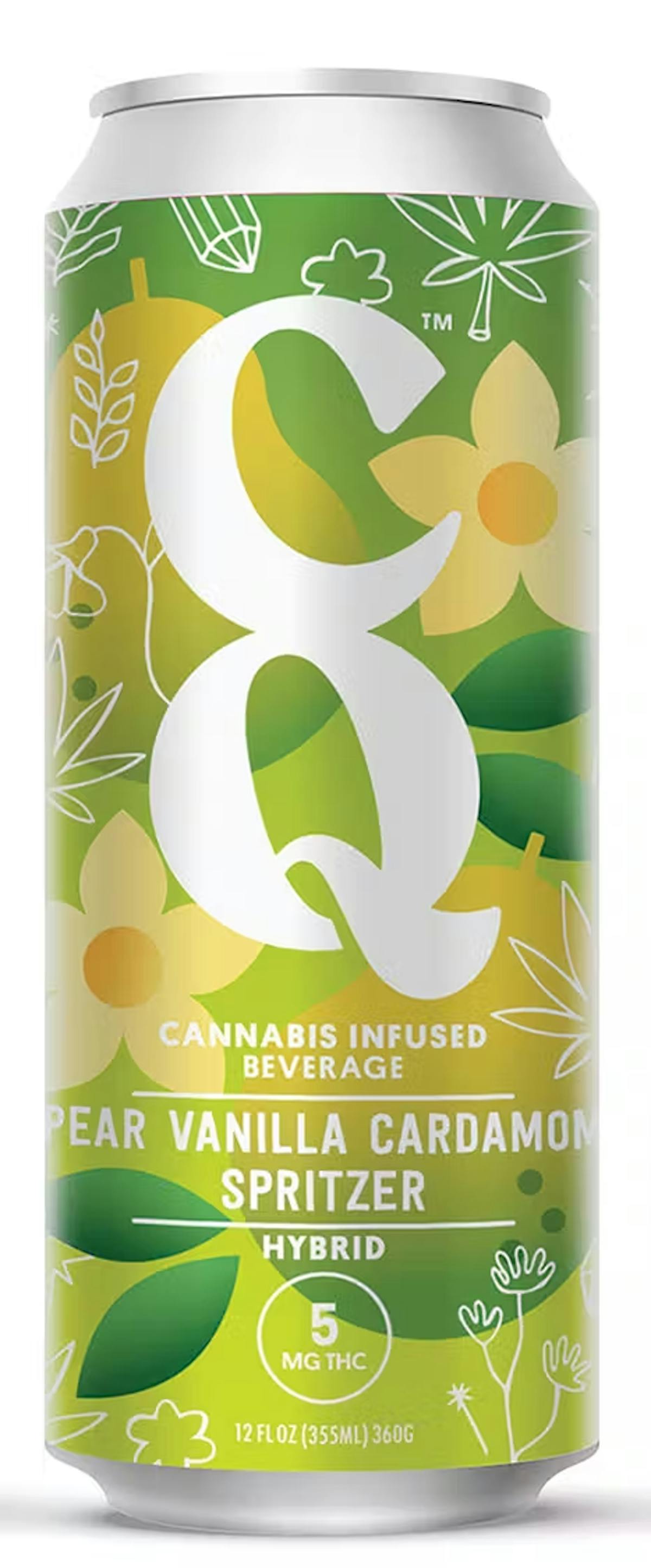 Image of Pear Vanilla Cardamom | 5mg | Spritzer