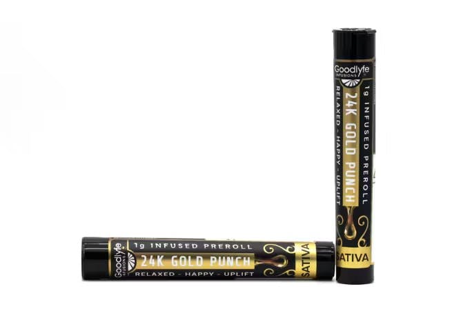 24K Gold Punch Infused Pre-Roll