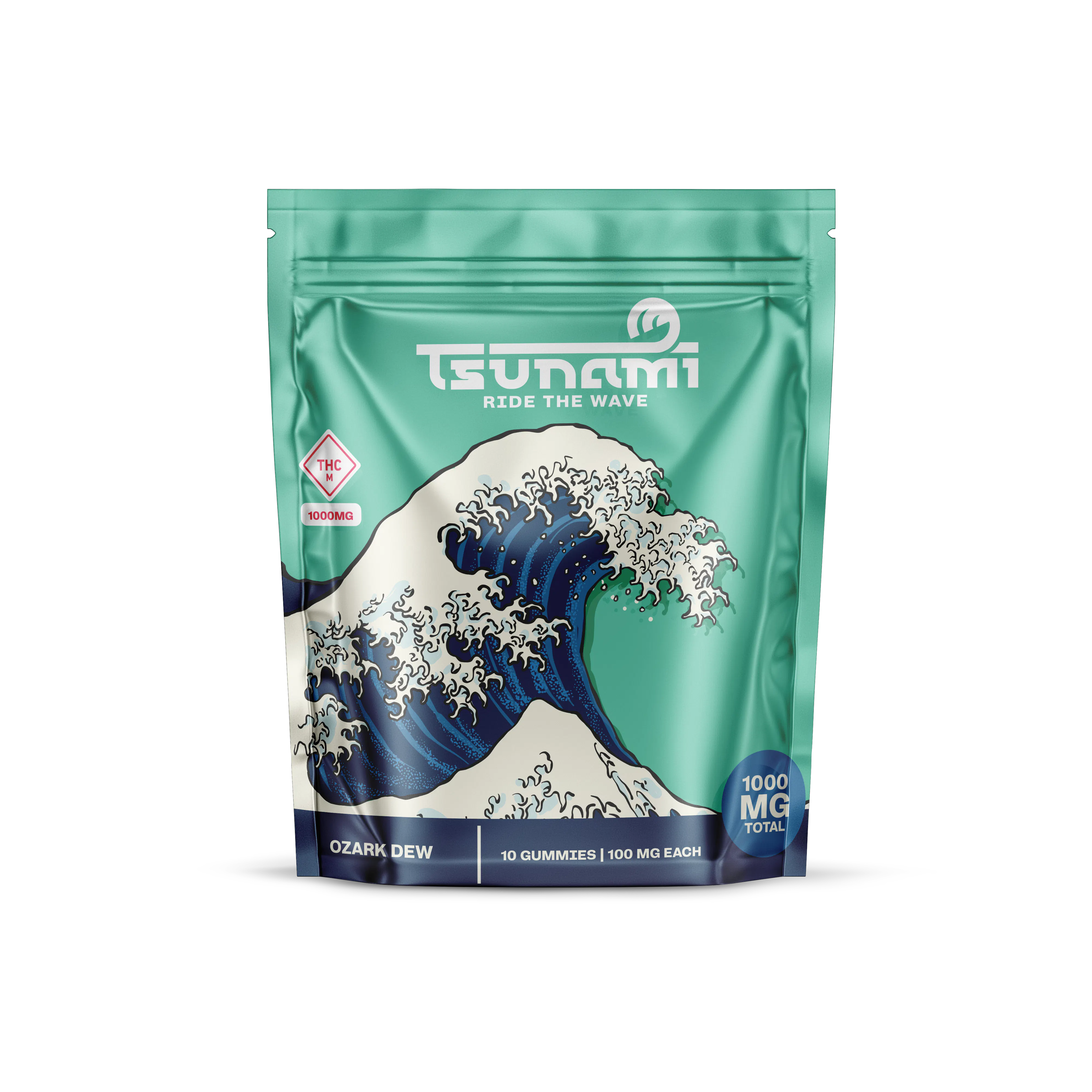 culumiです Tsunami Gummies | Ozark Dew | 1000mg | 10pk at Proper Cannabis