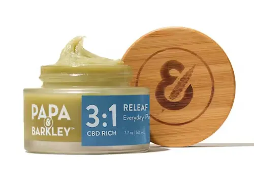 Papa & Barkley | Solventless Releaf Balm | 3:1 CBD / THC Topical | 1.7oz Jar-1