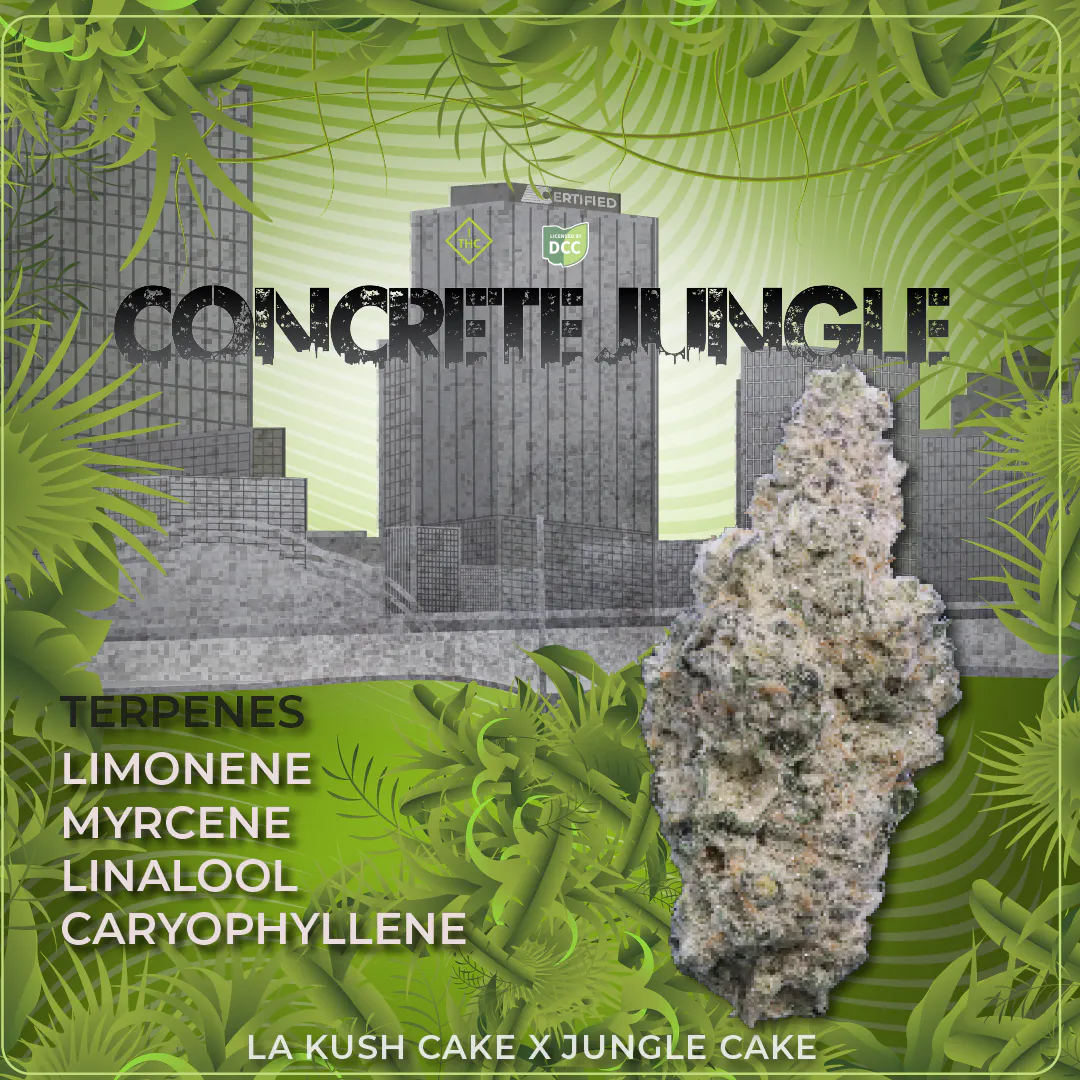 Shop Concrete Jungle - 3.5g Whole Flower in Columbus | The Botanist