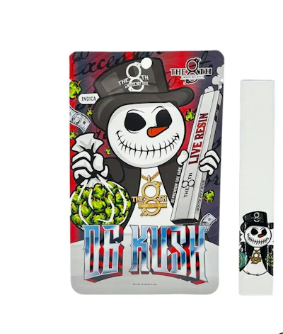 The8th - 1g Disposable - OG Kush (I) - DISPOSABLES by The 8th at King of Budz