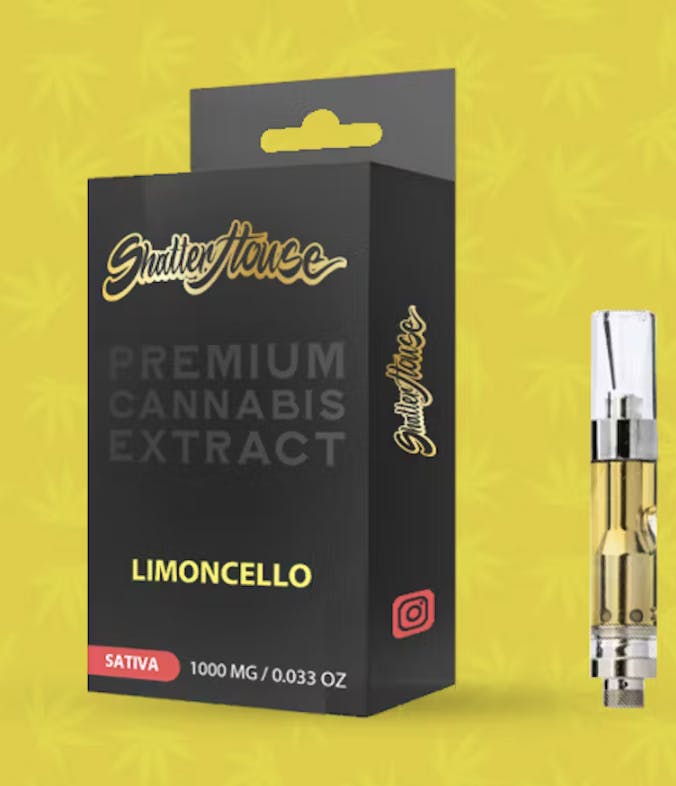 Product: Shatter House | Vape Cart - 1g - Limoncello