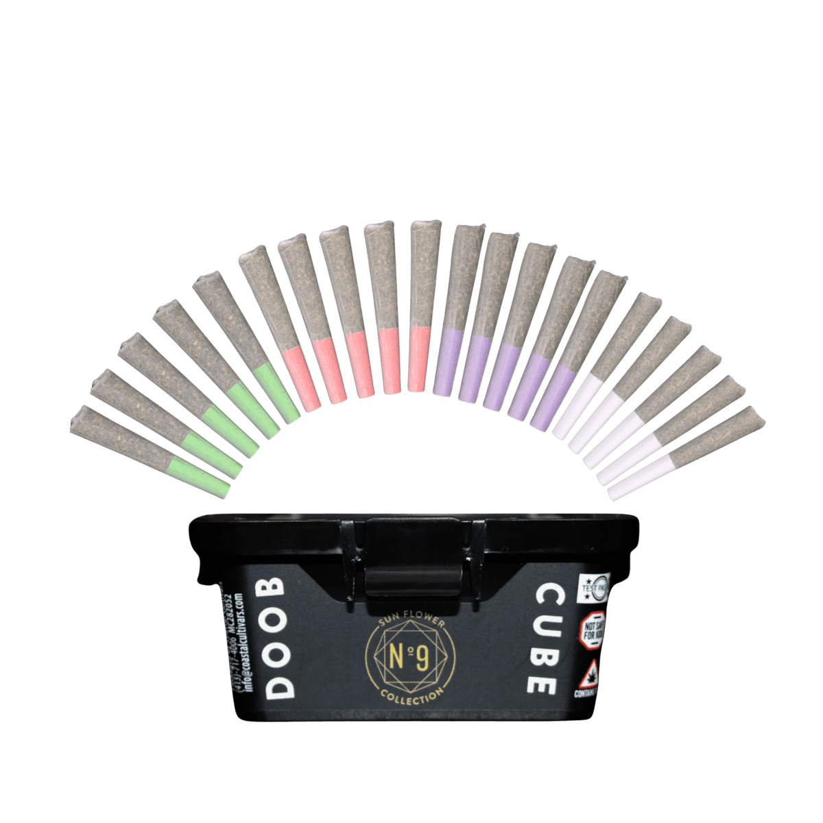 dubairo　ペプシ4本、7up2本 No.9 Collection - DOOB CUBE MINI - 20 Variety Pack - 0.35g Pre