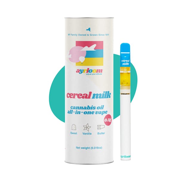 U&I sereal milk 1ml ×３ Zaleaf: COOKIES CEREAL MILK THC-A CARTRIDGE - 1G 510 THREAD