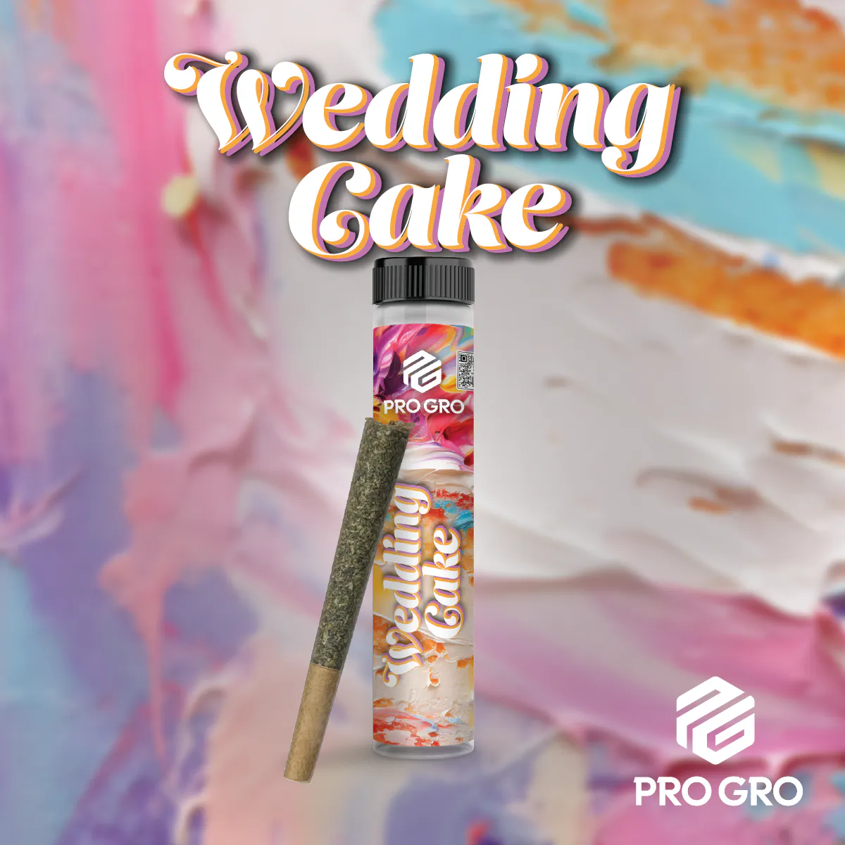 Pro Gro - Pre-roll 1g - Wedding Cake | Cloud Cannabis (Gaylord)