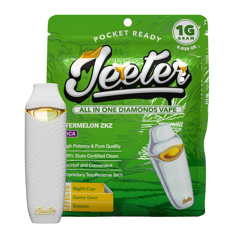 Jeeter Juice - Watermelon Zkz Liquid Diamond Disposable