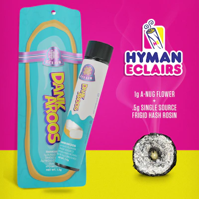 Hyman - 1.5g Infused Eclair - Dankaroos - PRE_ROLLS by HYMAN at King of Budz