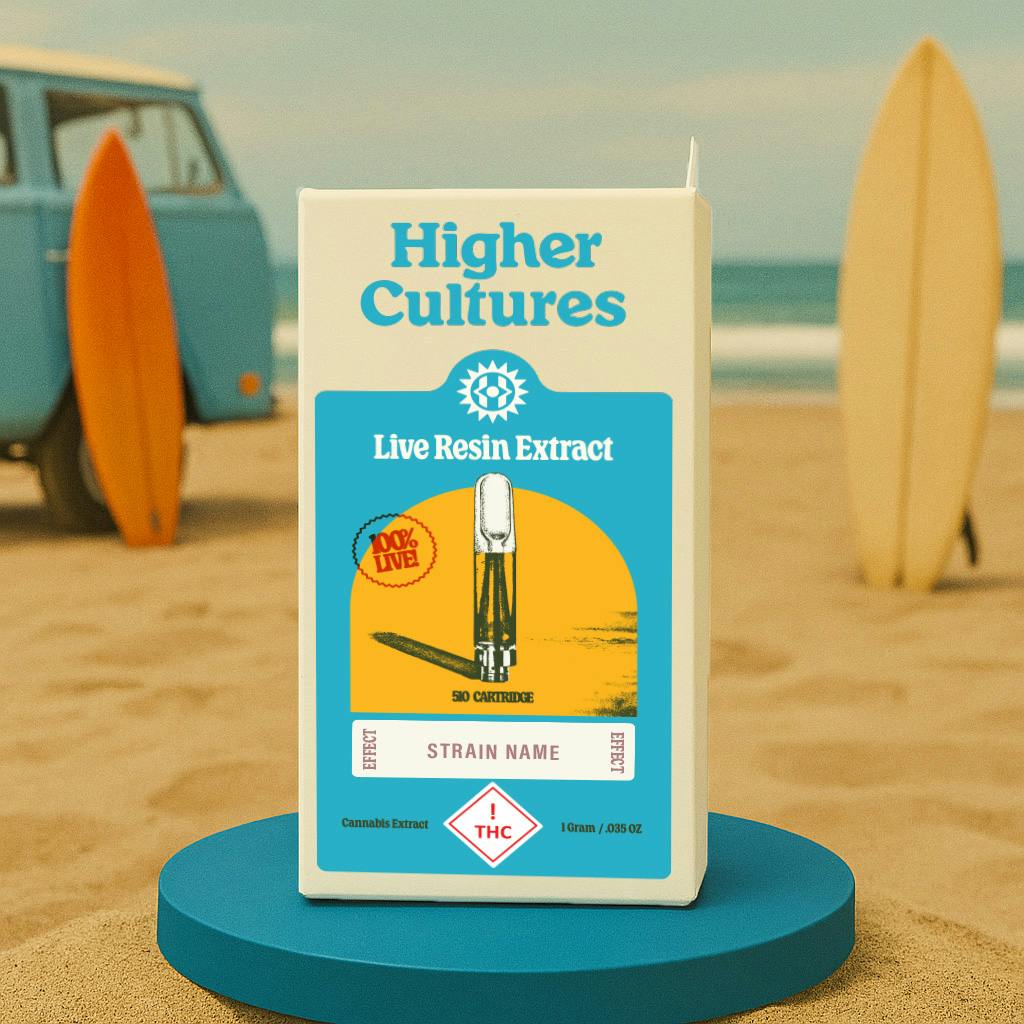 Higher Cultures Live 510 Cart | Black Jet Fuel (Sativa)