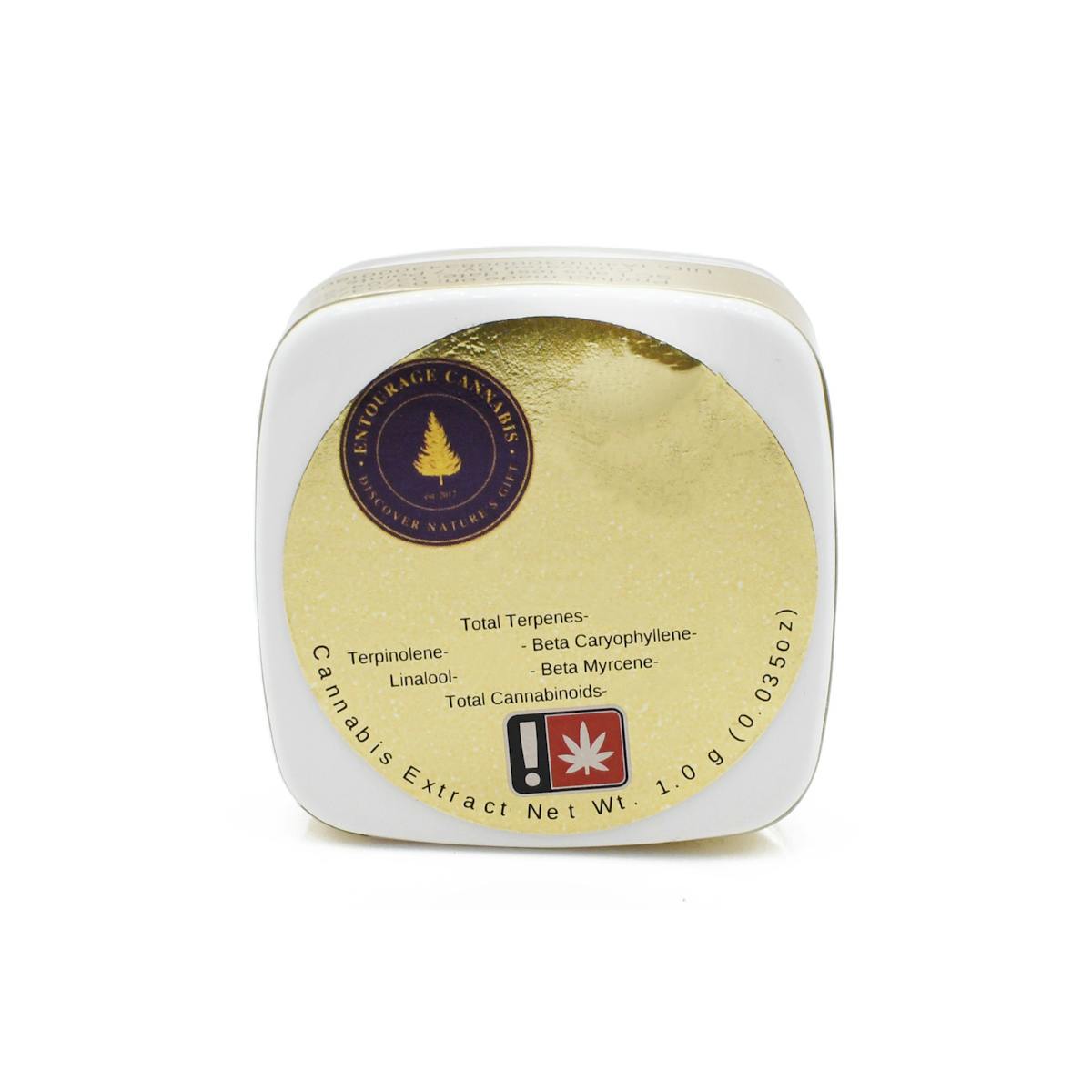 Photo of Entourage Cannabis 1g FRIED ICE CREAM BHO Sugar Wax