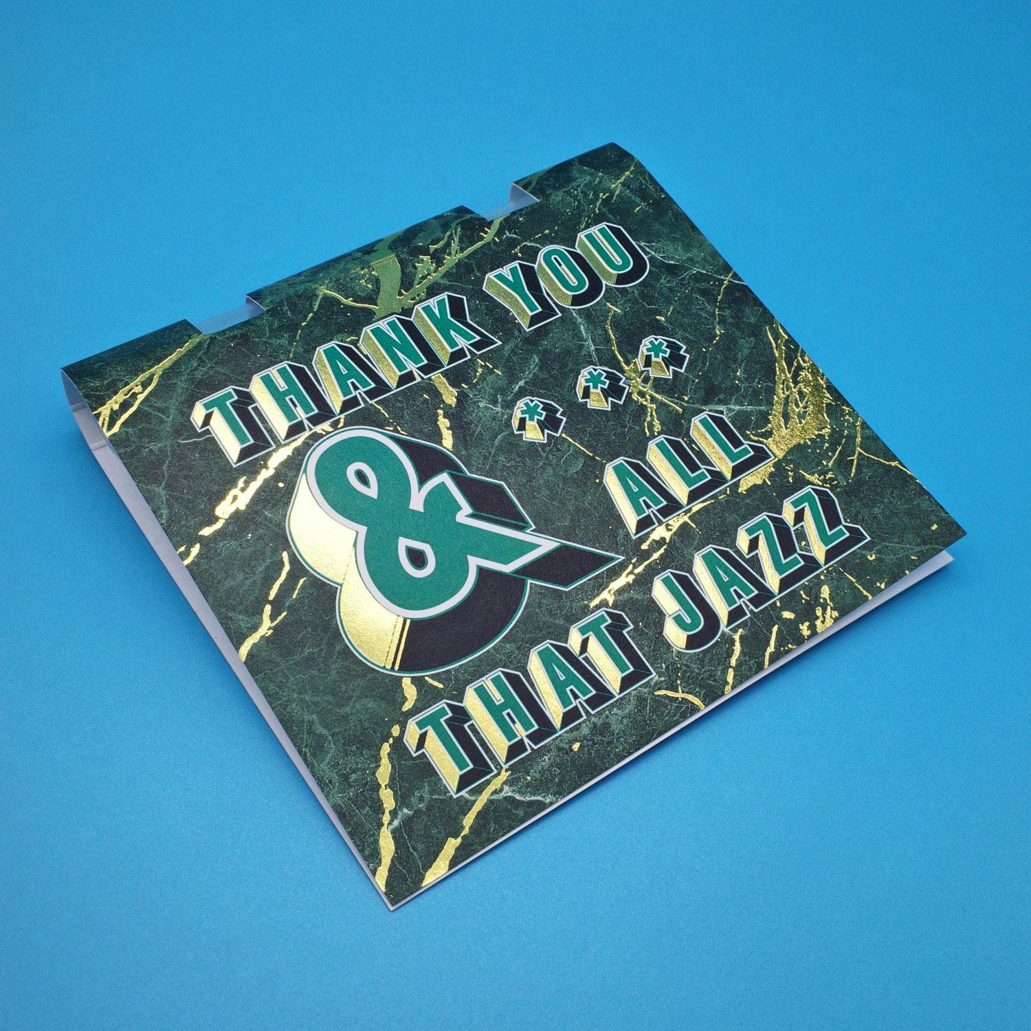 Puff Cards | Thank You & All That Jazz