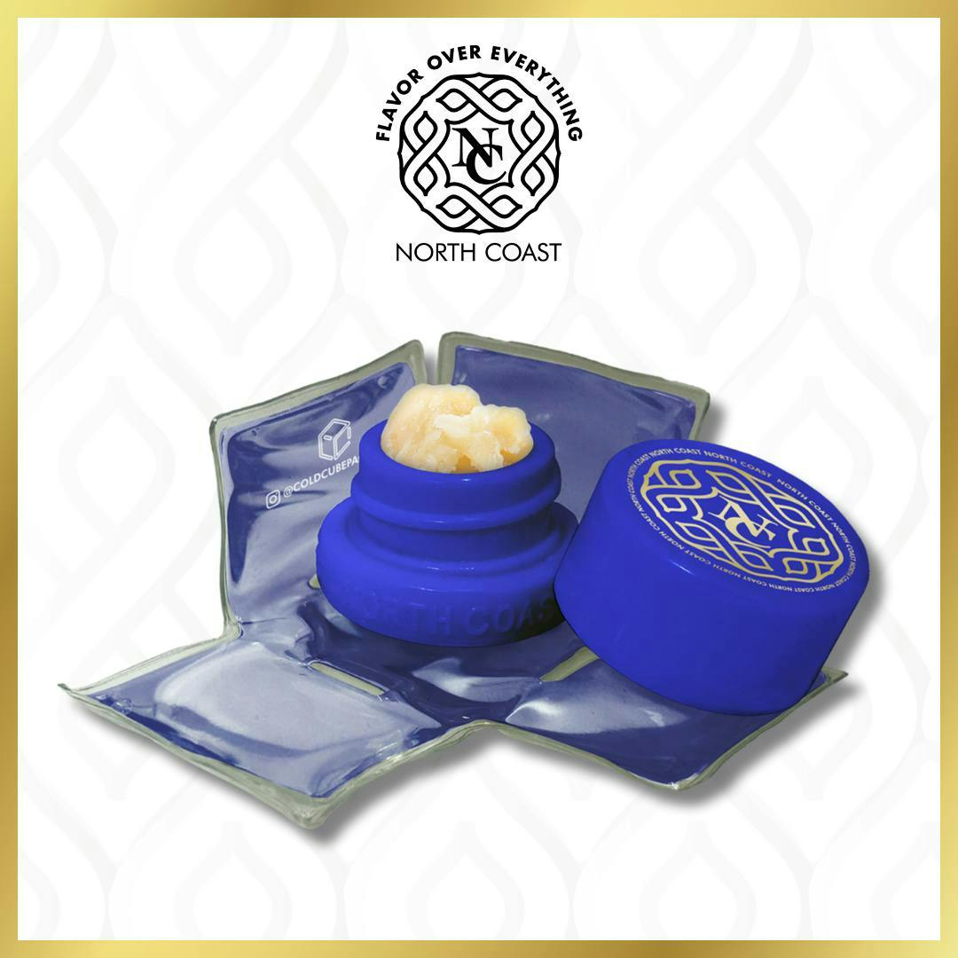 North Coast x Happy Little Trees x Fresh Coast Seed - 1g Cold Cure Rosin Tier 3 - Bananaconda