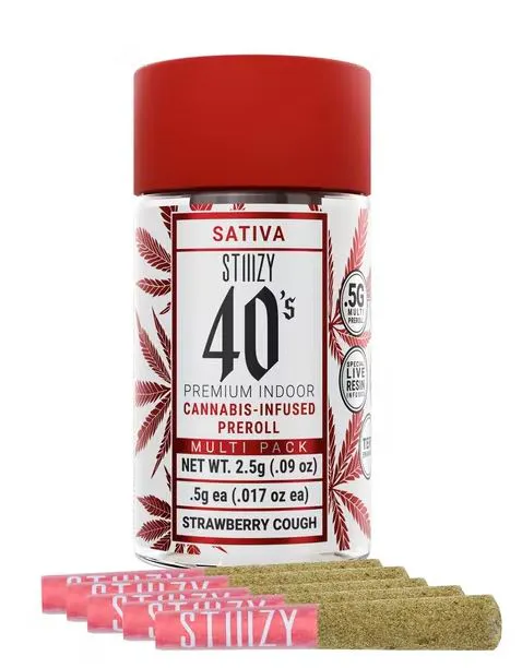 Strawberry Cough 40'S Pre-Roll Multi-Pack | 2.5g | Harborside