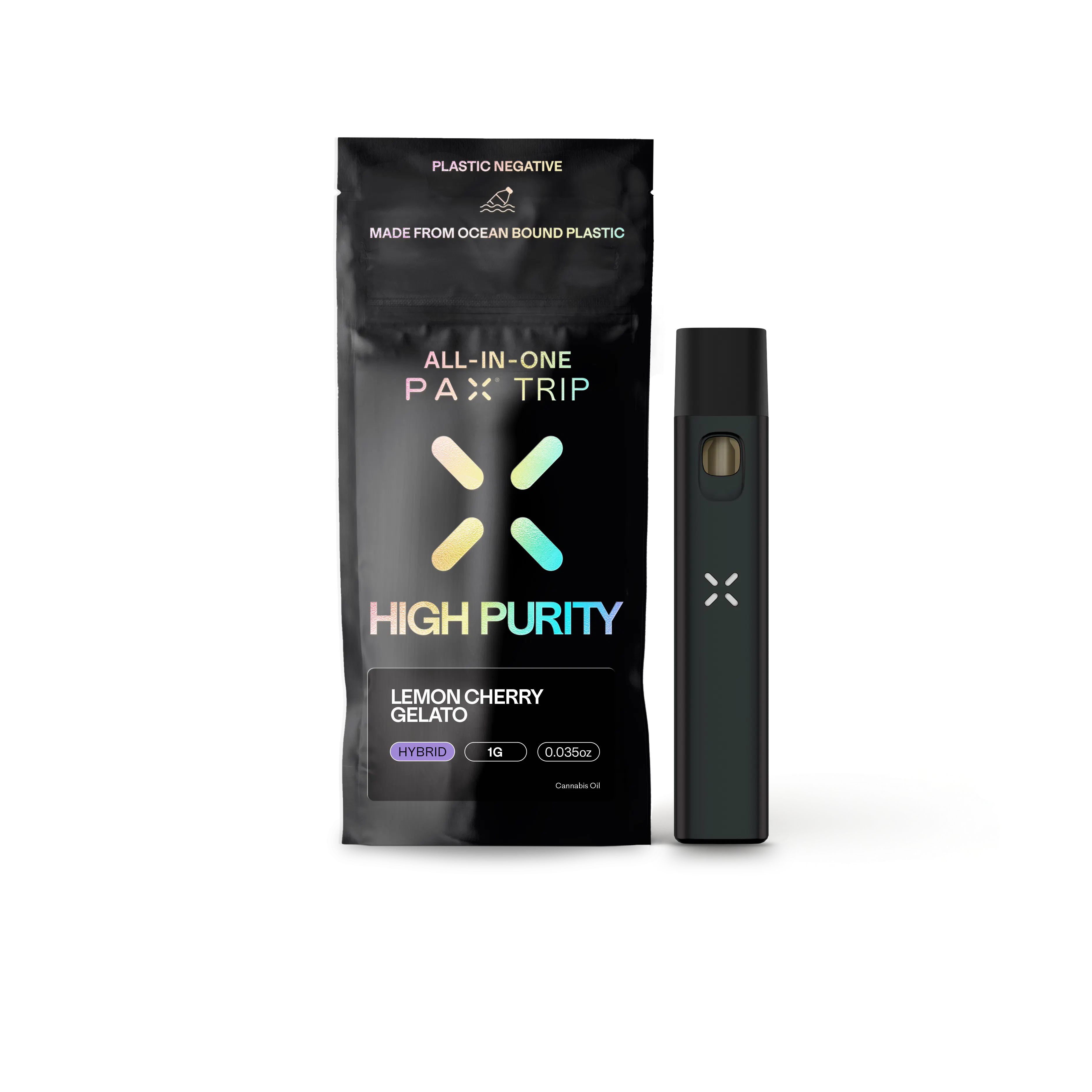 High Purity THC | Lemon Cherry Gelato 1g | AIO | Green Flower