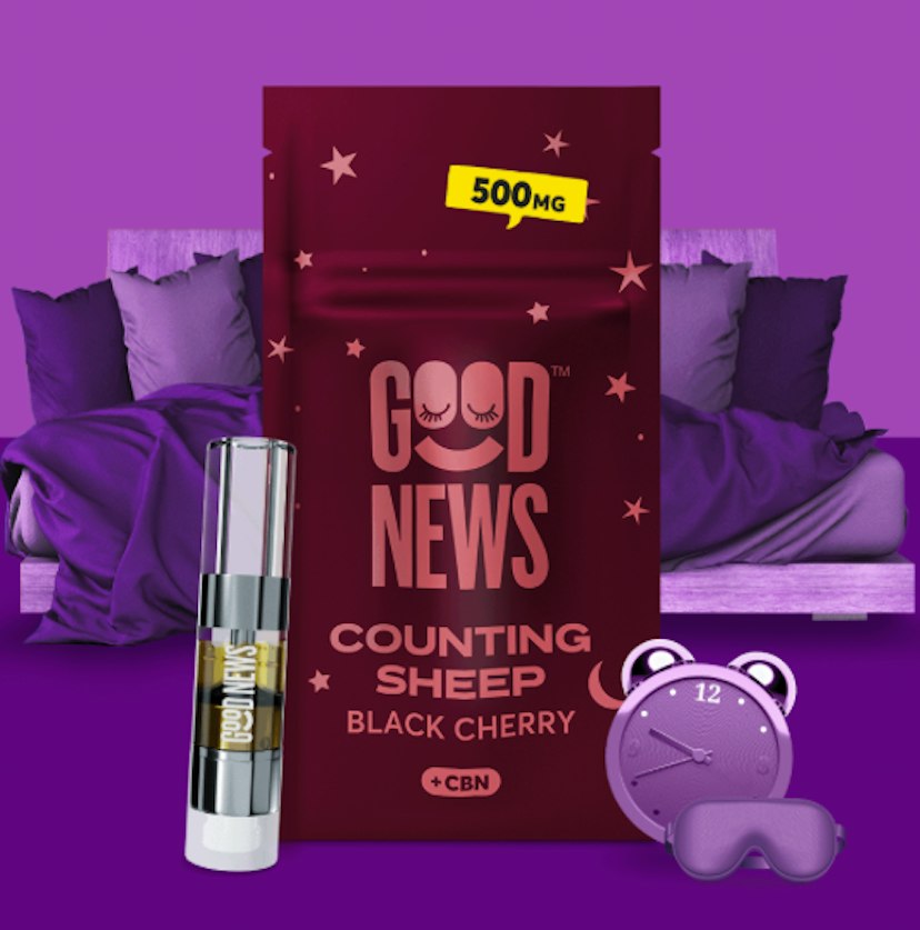 Good News Cartridge + CBN | Counting Sheep (Black Cherry)