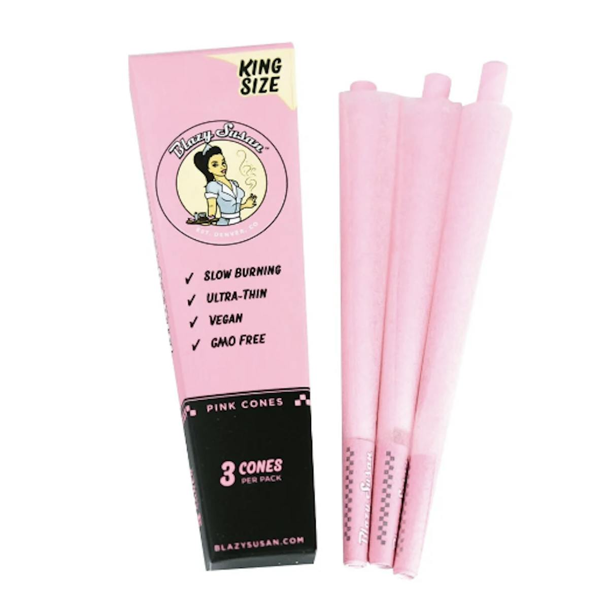 Photo of Blazy Susan King Size Pink Cones
