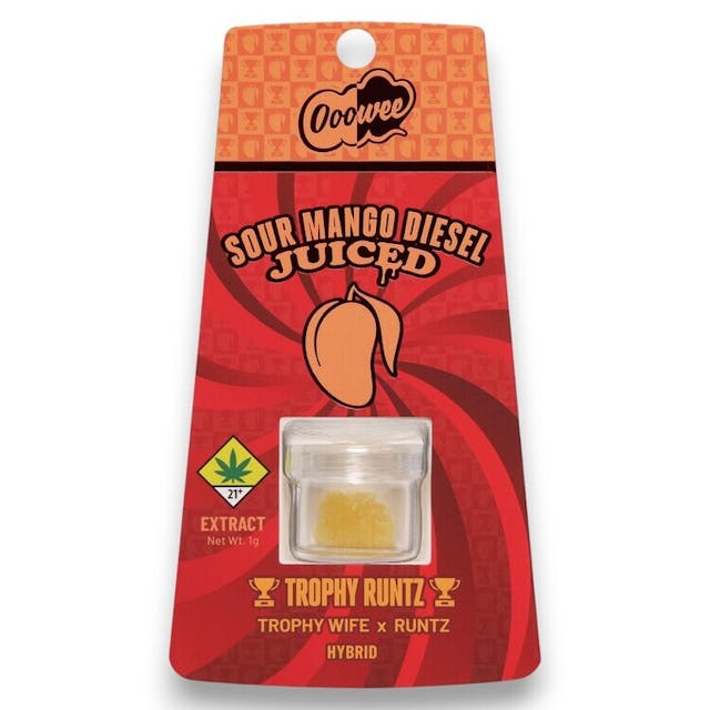 Concentrated cannabis products come in a wide variety of consistencies, compositions, and potencies. Cannabinoids are isolated and removed from plant material via extraction, agitation, compression, or other methods to create generally a very potent product. Concentrates  have an immediate activation time and are generally used by experienced consumers.