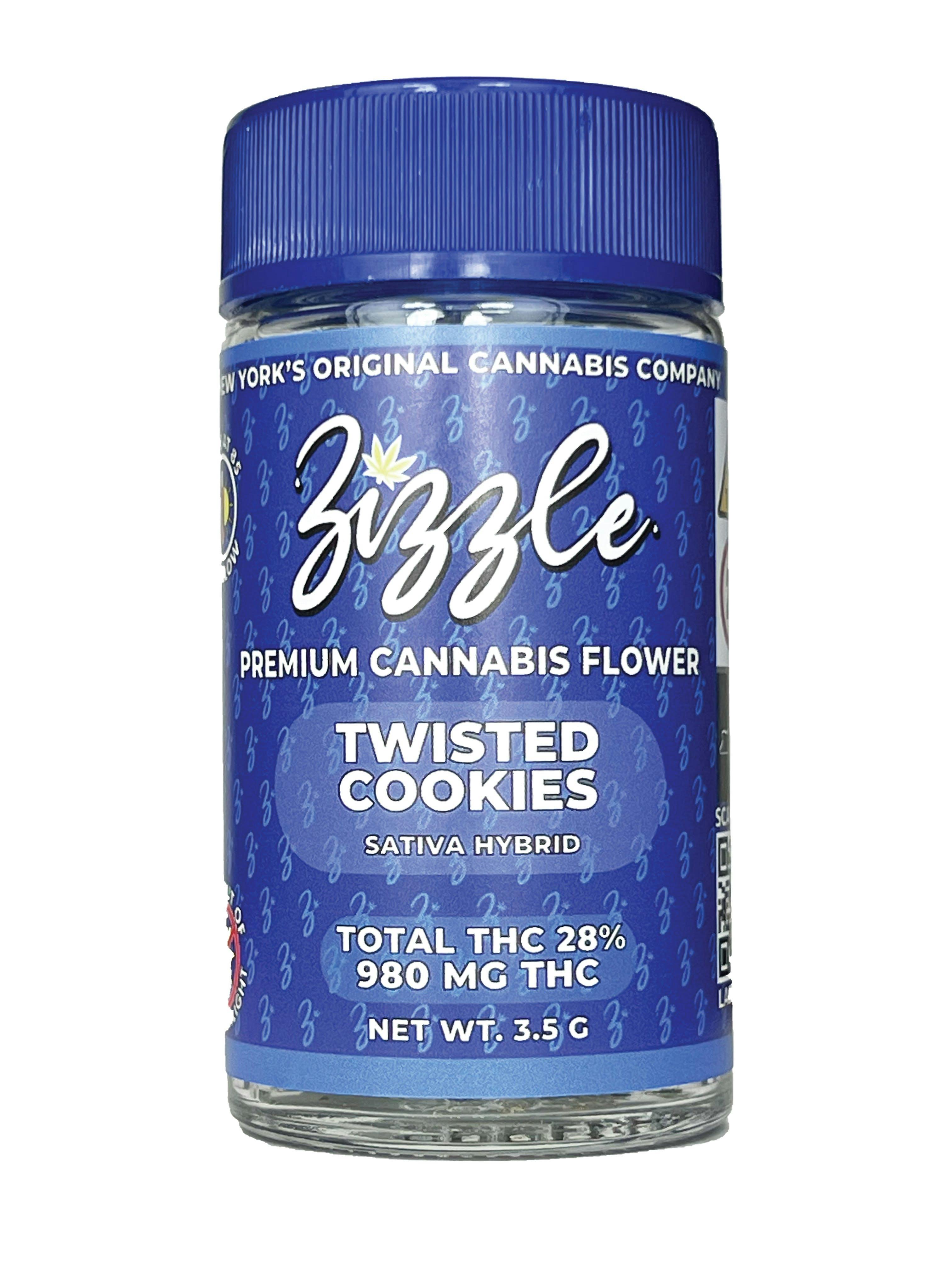Zizzle Twisted Cookies Flower 3.5g Sacred Bloom Cannabis Dispensary