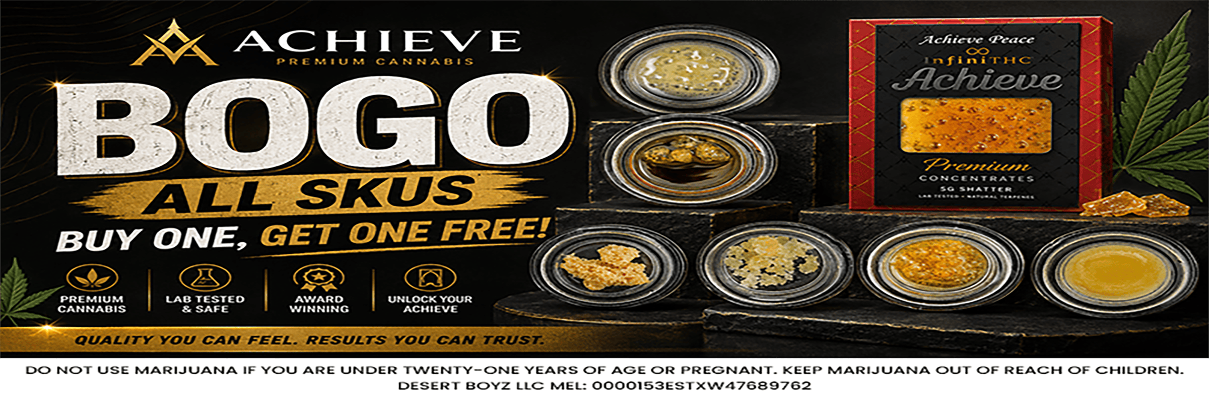 BOGO | All Skus | Achieve