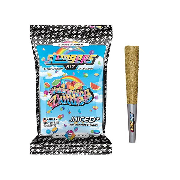 Product Sluggers | Watermelon Zkittles | Infused Blunt | .7g/5 pack