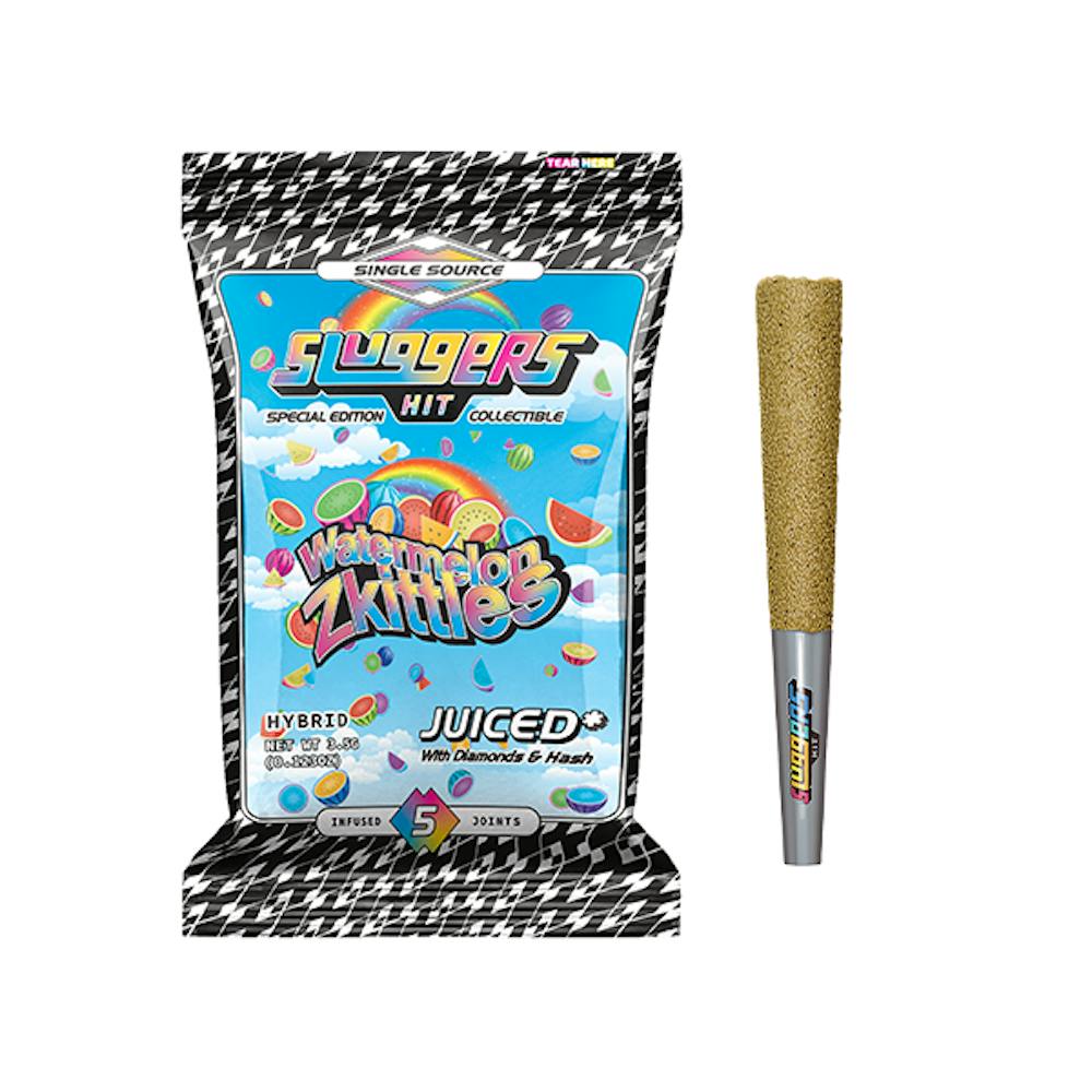 Product Sluggers | Watermelon Zkittles | Infused Blunt | .7g/5 pack