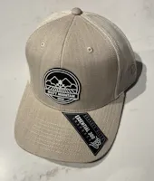 Product Curved Brim Trucker Hat (Beige)