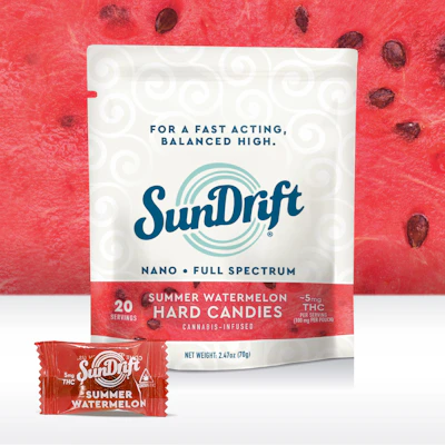 Sundrift - 100mg Hard Candy - Summer Watermelon