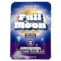Midnight Roots - 200mg Full Moon - Dark Chocolate - product image at King of Budz