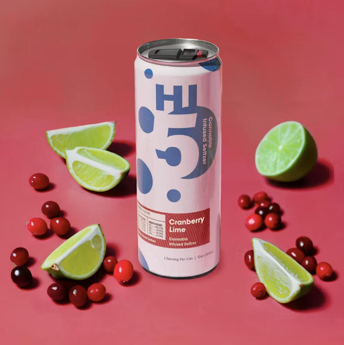 Image of Cranberry Lime Seltzer