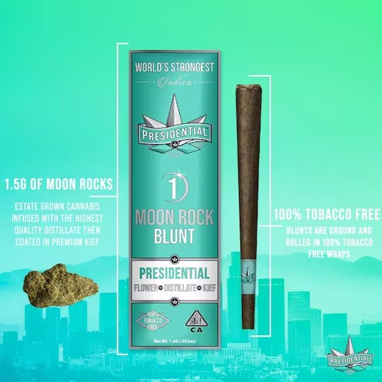 rocks tobacco Presidential Classic (I) Moon Rock Infused Blunt 1.5g