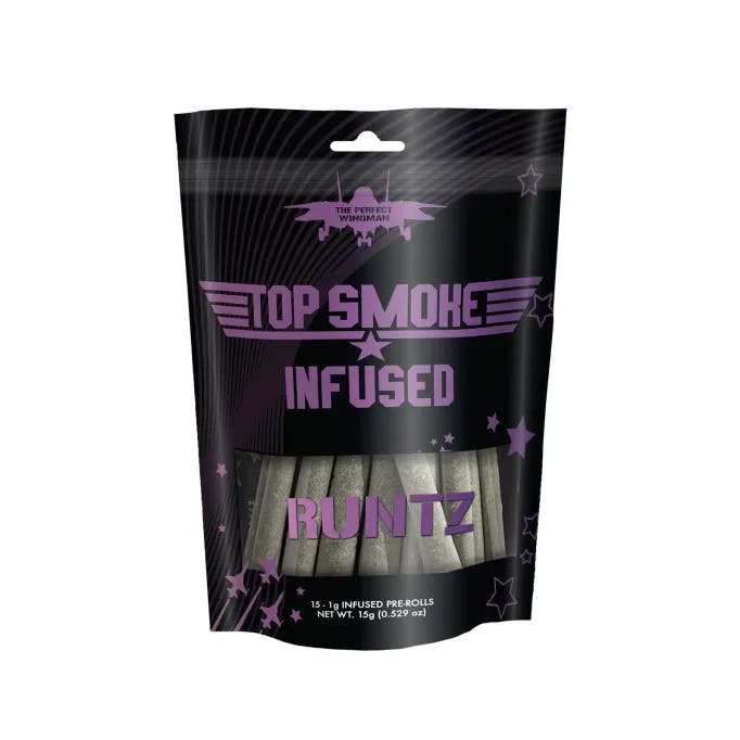 Top Smoke - 15-Pack 1g Infused Prerolls - Runtz