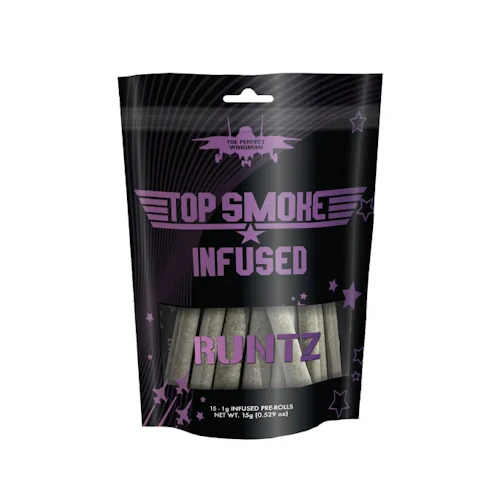 Top Smoke - 15-Pack 1g Infused Prerolls - Runtz