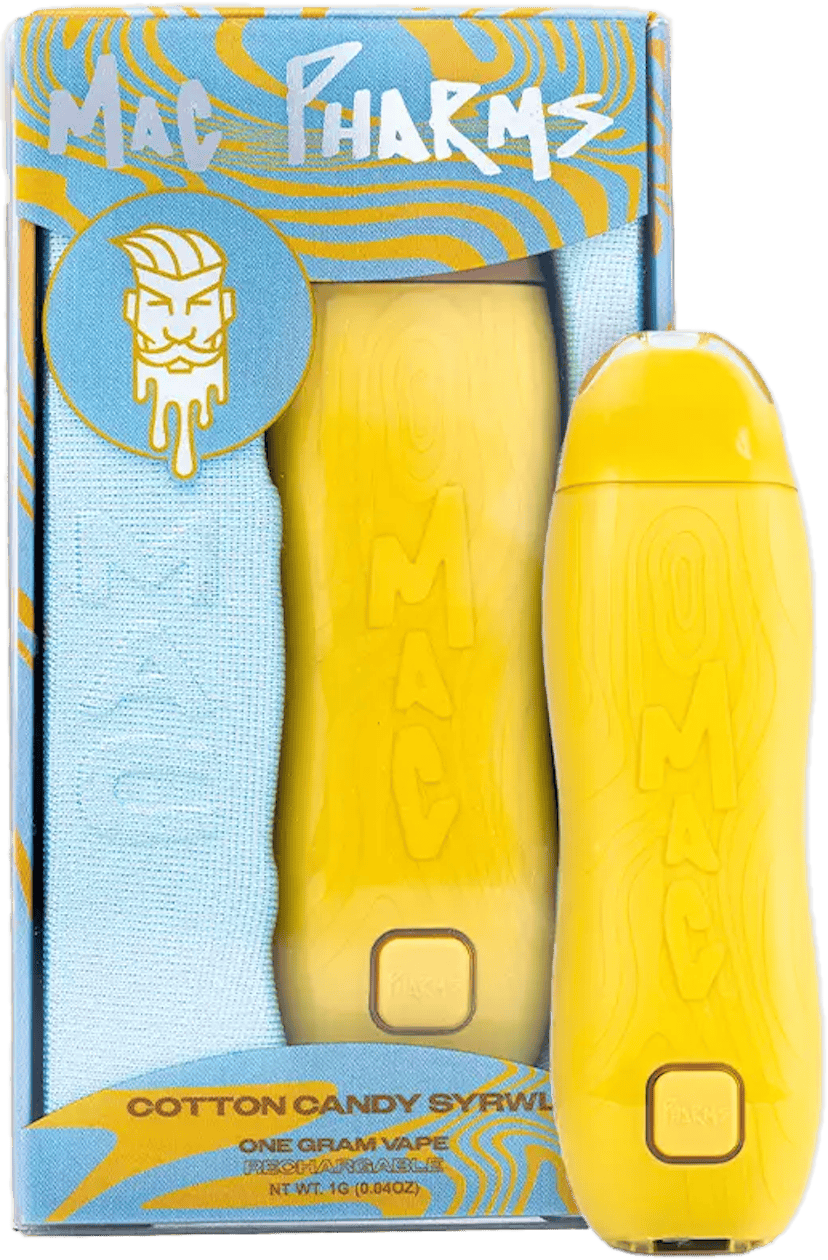 Mac Pharms Disposable | Cotton Candy Syrwl