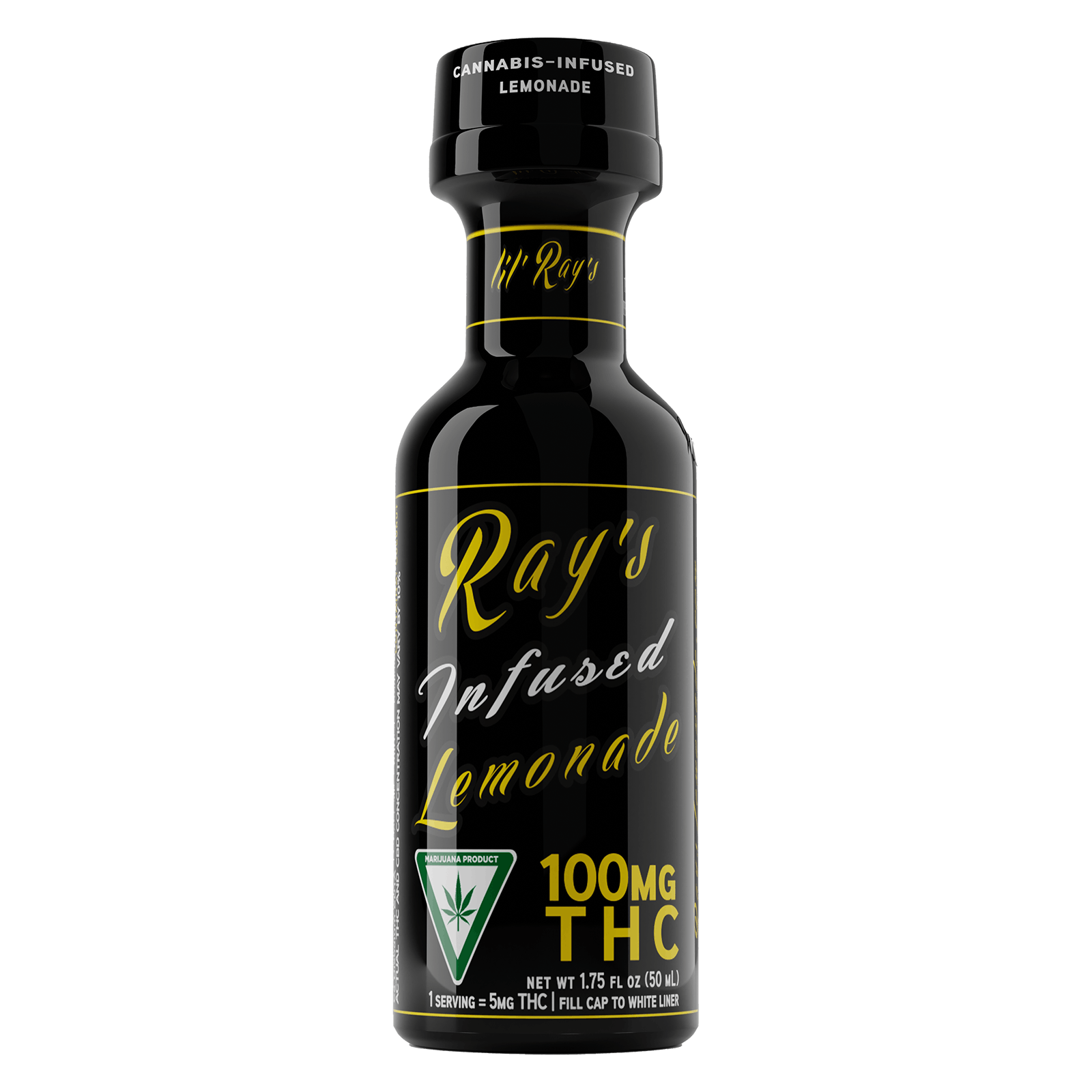 Product: Lil' Ray's | Original Lemonade | Infused Liquid | 100mg