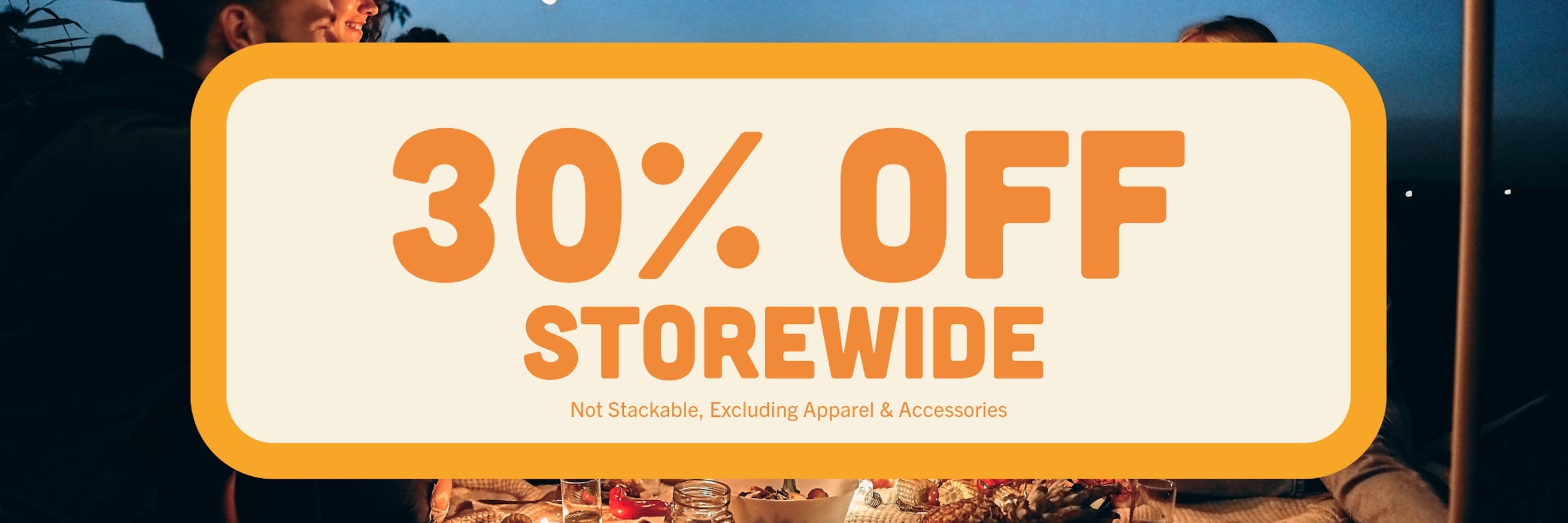 30% OFF SALE SITE WIDE